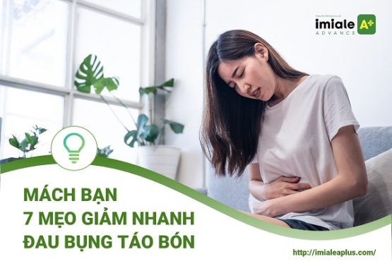 đau bụng táo bón - 1