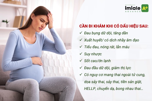 Dấu hiệu cảnh báo đau bụng khi mang thai là nguy hiểm, cần đi khám