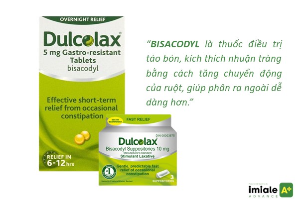 Bisacodyl là thuốc gì? Hàm lượng, dạng bào chế