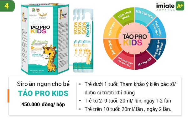 Siro ăn ngon cho bé Tảo Pro Kids Phoenix Pharma
